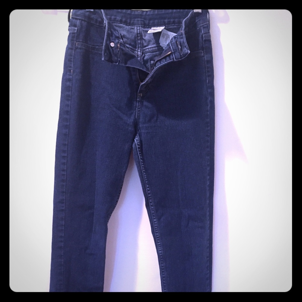 Woman’s  blue jeans